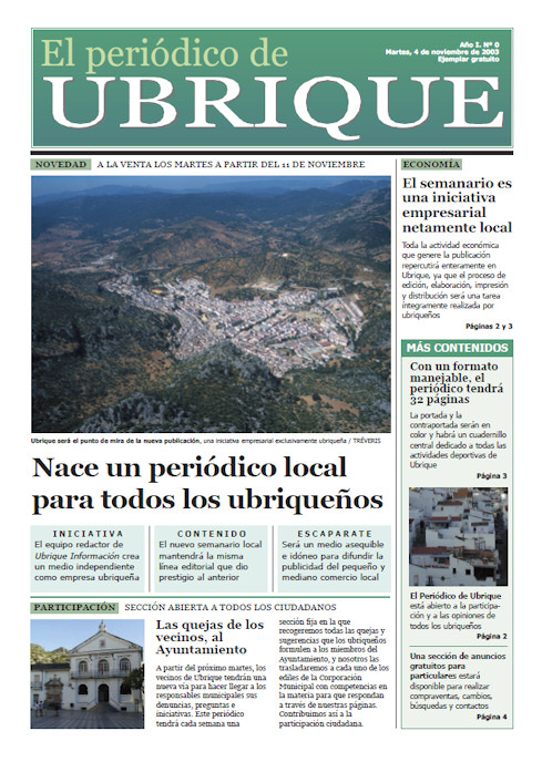 El Periódico de Ubrique en PDF El Periódico de Ubrique en PDF