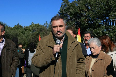 Luis Naranjo, director general de Memoria Democrática, durante su intervención.