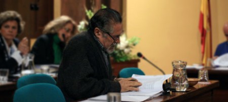 El portavoz de IU, José García Solano (Foto: http://www.iu-ubrique.org).
