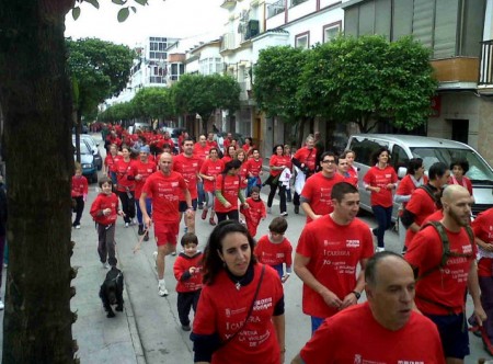 Participantes en la carrera (Foto: www.ayuntamientoubrique.es).