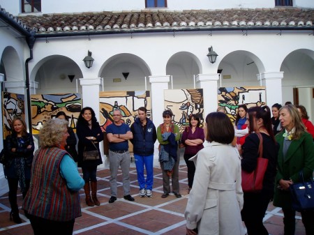 Visita de emprendedores al Museo de la Piel (Foto: Paco Solano).