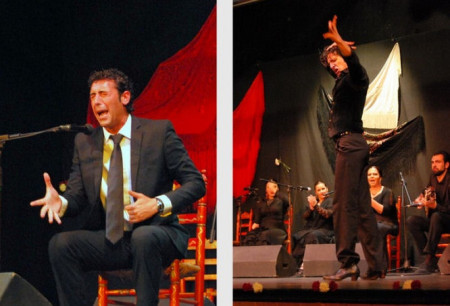 Los ganadores en cante y baile (Fotos: Peña Flamenca de Ubrique).