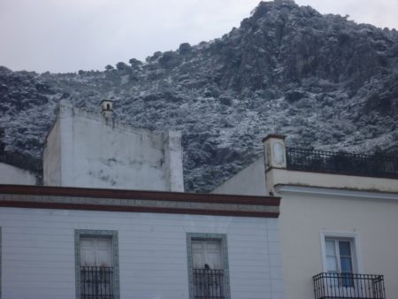 La montaña, desde La Plaza.