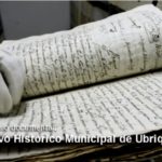 Legajo del Archivo Municipal de Ubrique.