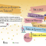 Cartel de las actividades.