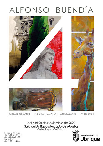 Exposición de pintura de Alfonso Buendía, del 6 al 28 de noviembre