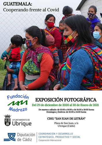 Exposición fotográfica sobre la cooperación en Guatemala frente a la pandemia