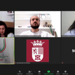 Participantes en la reunión telemática.