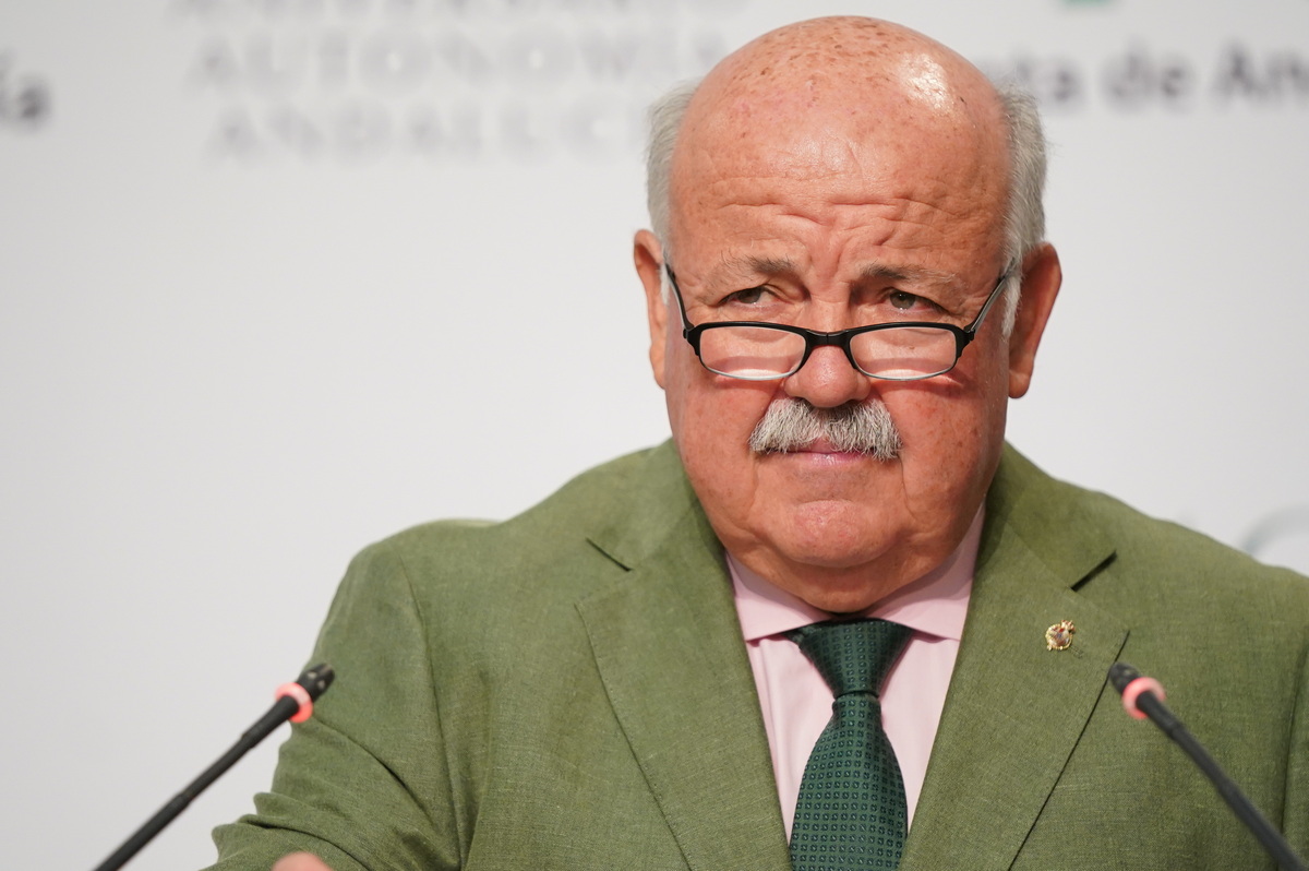 Jesús Aguirre, consejero de Salud y Familias.