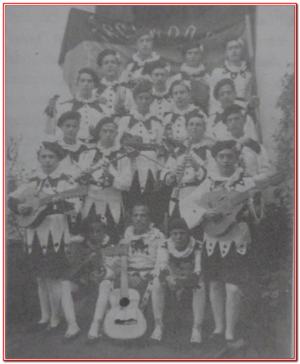 Los Trovadores, 1934 (Foto publicada en Papeles de Historia, nº 5).