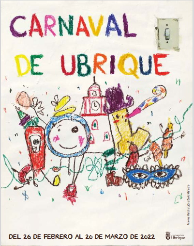 Cartel del Carnaval, obra de Menchu León y David Menacho.