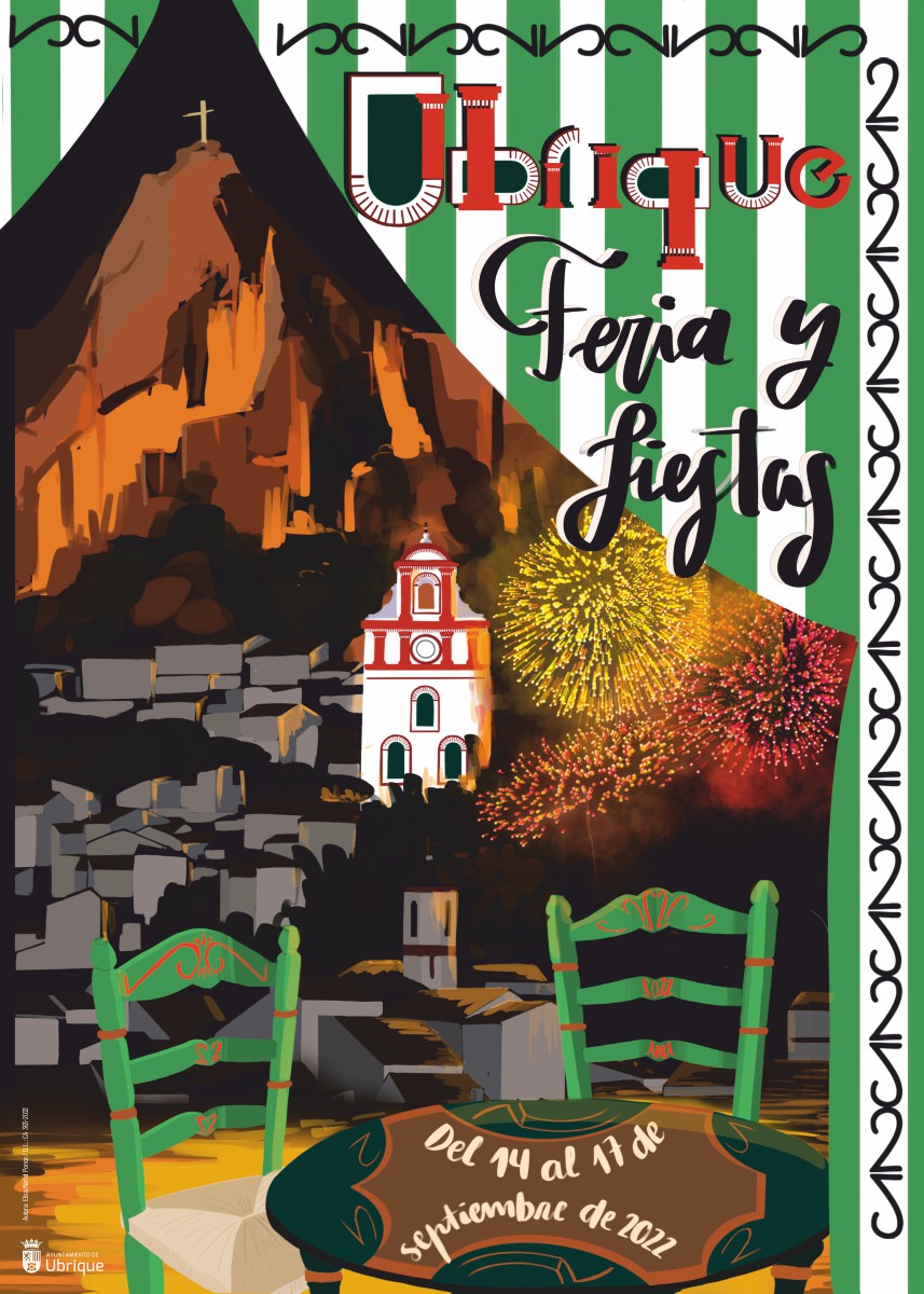 Cartel de Feria, obra de Elisa Martel Ponce.