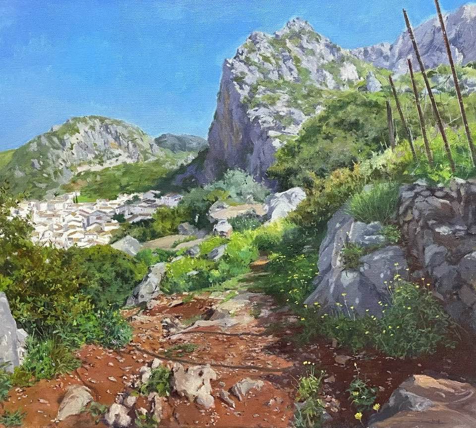 La Sierra de Cádiz, en la exposición de José Luis Mancilla.